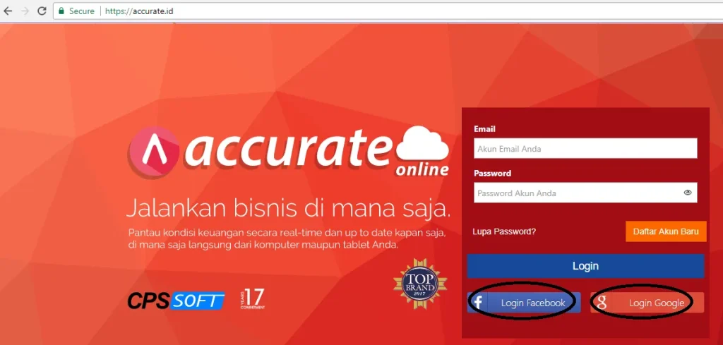 Daftar Akun Accurate Online 8