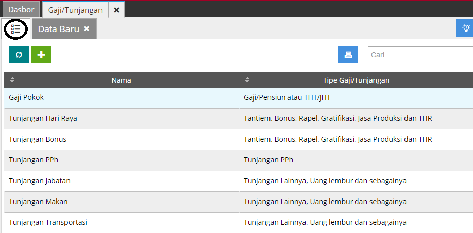 Cara Membuat Gaji Tunjangan di Accurate Online 4