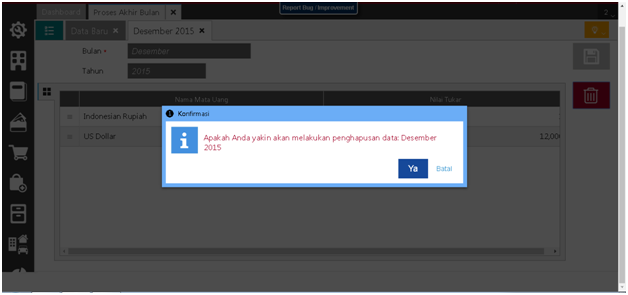 Hapus Proses Akhir Bulan 5