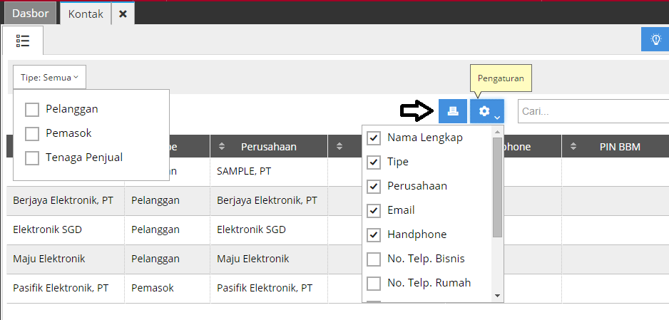 Kontak Accurate Online 2